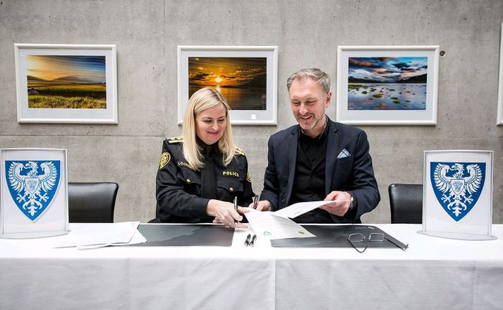 Halla Bergþóra og Eiríkur Björn segja samstarfið skipta miklu máli.