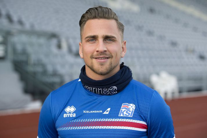 Oliver Sigurjónsson var fyrirliði U21 árs landsliðsins í síðustu undankeppni.