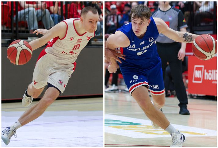 Frændurnir Hilmar Pétursson og Kári Jónsson gefa ekkert eftir inni á vellinum og þeir spila nú um sæti í undanúrslitunum næstu vikuna.