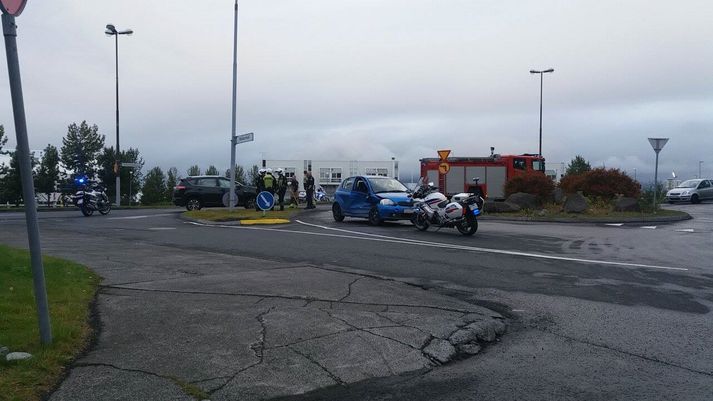 Mildi þykir að engan hafi sakað.