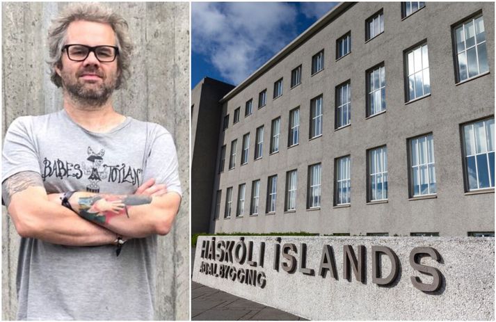 Arnar Eggert segir áhyggjuefni ef upptökur úr kennslustundum leki út, ýmsir, ekki síst nemendur, geti verið viðkvæmir fyrir því. En eftir á að hyggja fór ekkert fram í hans kennslustund sem ástæða er að skammast sín fyrir.