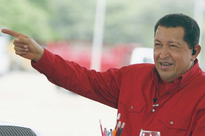 Hugo Chavez.