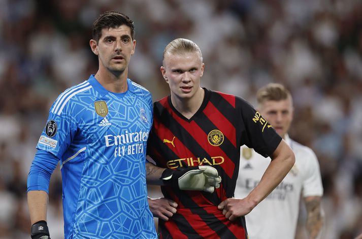 Real Madrid og Manchester City berjast um sæti í úrslitum Meistaradeildar Evrópu í kvöld.
