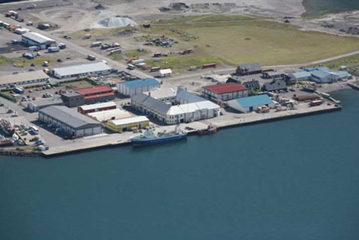 Ísafjarðarhöfn. Mynd/ Halldór.