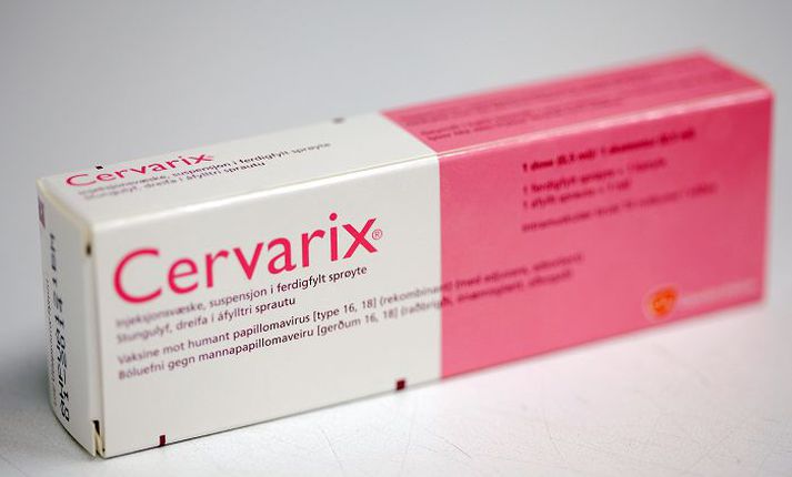 Cervarix Lyfið er mun dýrara hér á landi en í Svíþjóð.