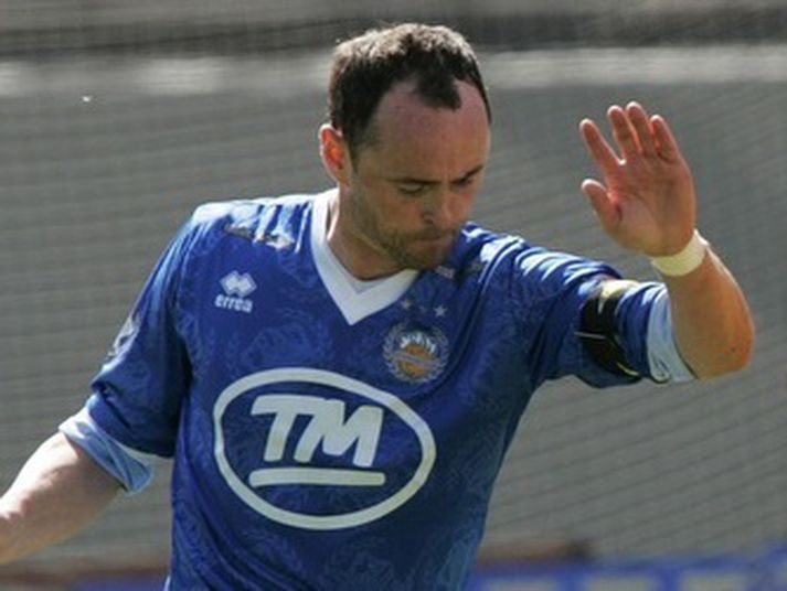 Auðun Helgason, fyrirliði Fram.