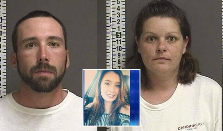 William Hoehn og Brooke Crews eru grunuð um að hafa myrt Savanna Lafontaine-Greywind og stolið barni hennar.