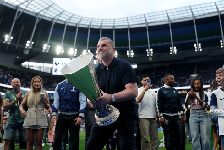 Undir stjórn Postecoglou vann Tottenham Evrópudeildina á nýafstöðnu tímabili