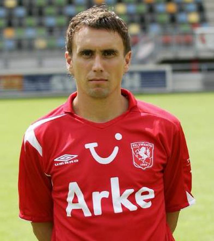 Arnar Þór Viðarsson er hér í búningi FC Twente en svo gæti farið að hann fari aftur þangað í lok tímabilsins.