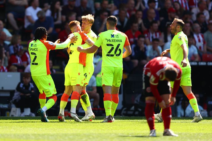 Nottingham Forest vann góðan sigur í dag.