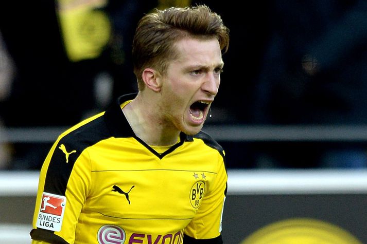 Marco Reus skoraði fyrir Dortmund í dag.