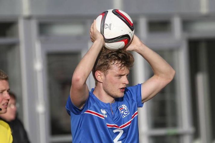 Adam Örn Arnarson, bakvörður Nordsjælland og U21 árs liðsins.