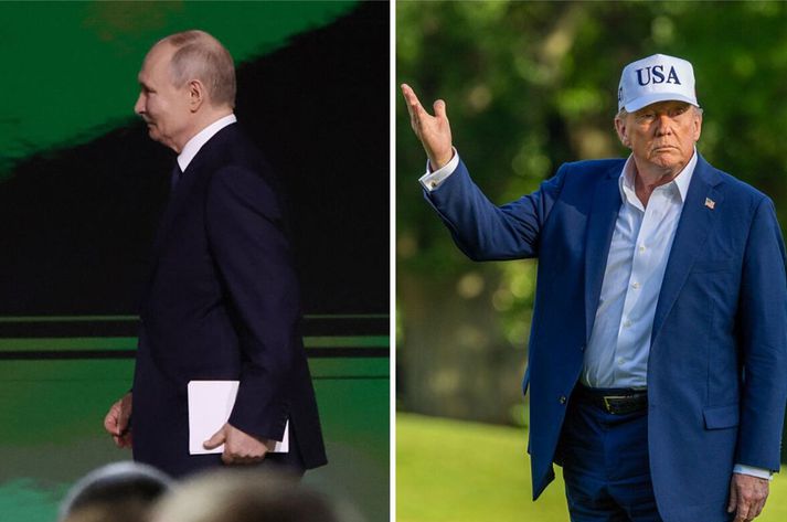 Trump virðist vera að komast á þá skoðun að það sé lítil innistæða fyrir fagurgala Pútín.