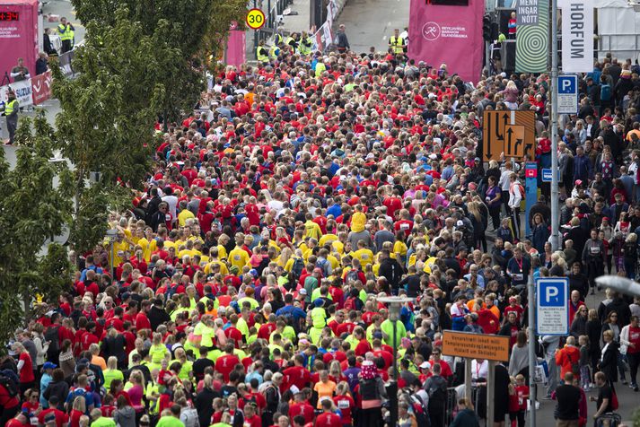 4.667 hlauparar á öllum aldri tóku þátt í þetta skiptið.