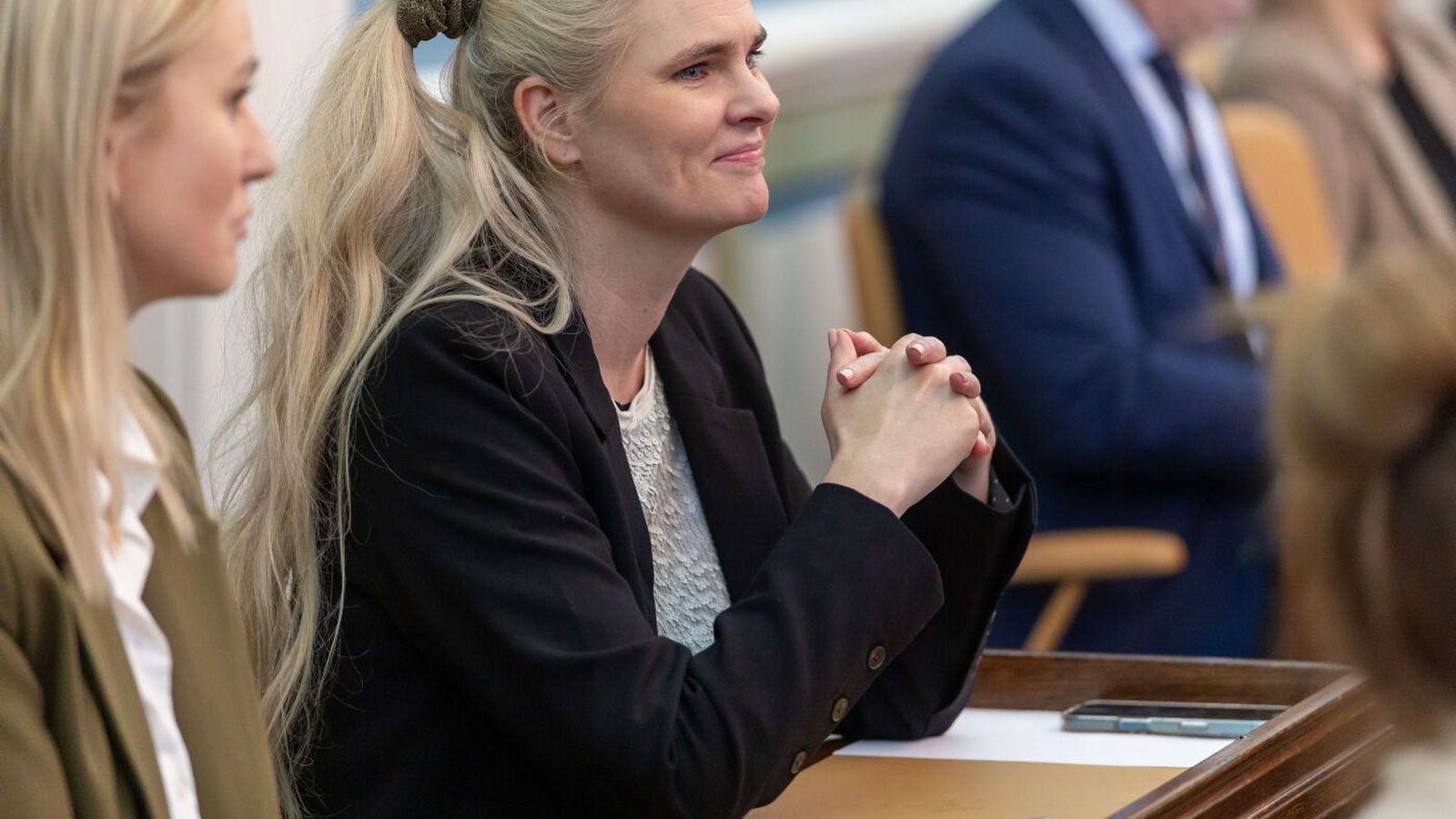 Vill að Daði vísi til þess sem hún á að hafa sagt