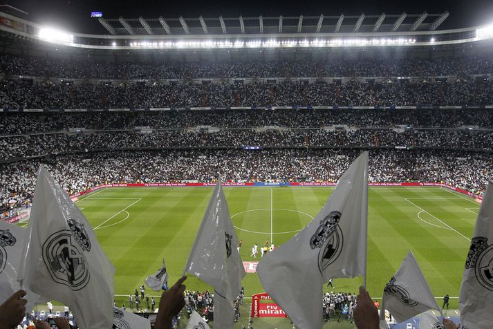 Estadio Santiago Bernabéu.