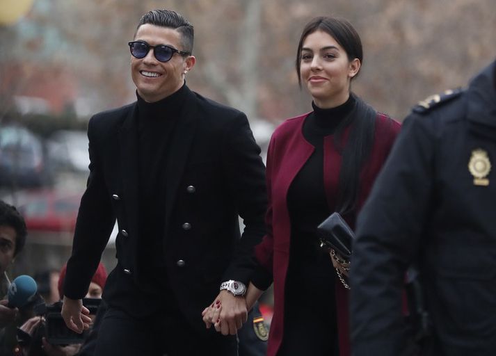 Cristiana Ronaldo mætir í réttarsalinn í dag.