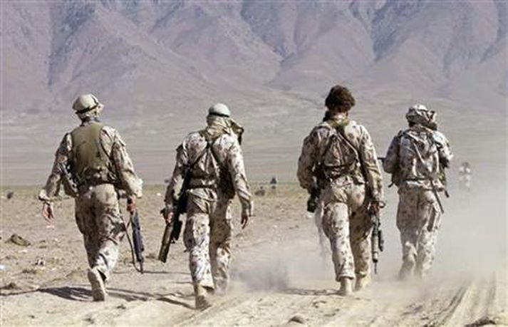 Hermenn í Afganistan.