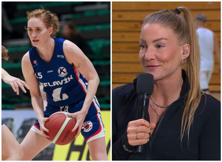 Pálína Gunnlaugsdóttir vissi ekki að hún ætti þriggja stiga metið sem Bríet Sif Hinriksdóttir var að jafna í síðasta leik.