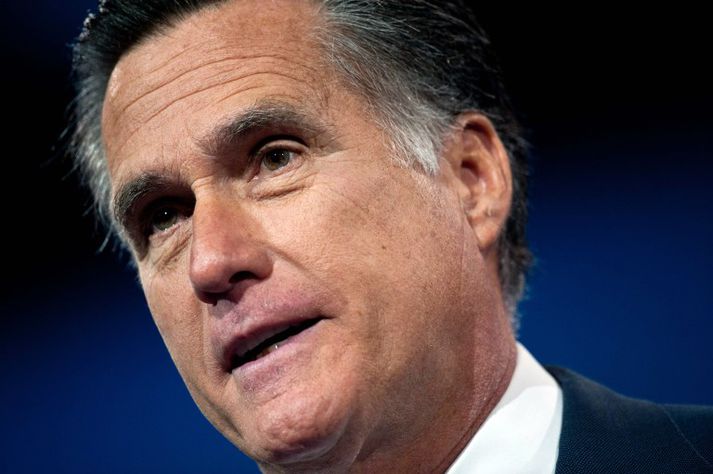 Mitt Romney var frambjóðandi Repúblikanaflokksins í forsetakosningunum árið 2012.