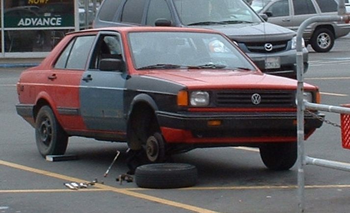 Þessum fáki myndu einhverjir bílasalar í Sogni ef til vill lýsa sem glænýjum Volkswagen í toppstandi.