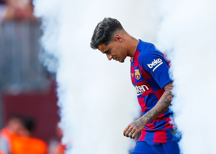 Philippe Coutinho gæti hafa spilað sinn síðasta leik fyrir Barcelona.