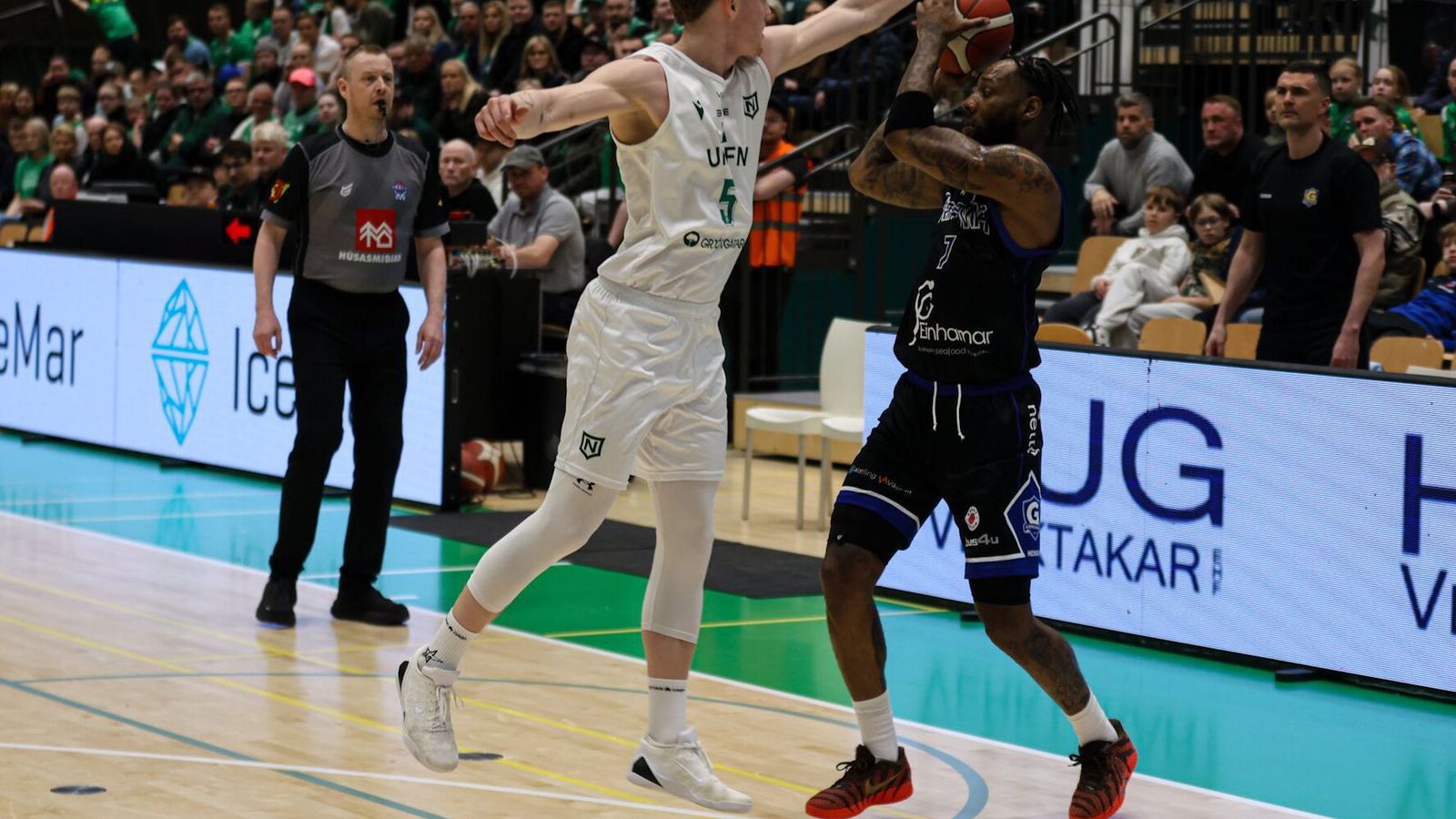 Leik lokið: Njarðvík-Grindavík 84-91 | Grind­víkingar í undan­úr­slit