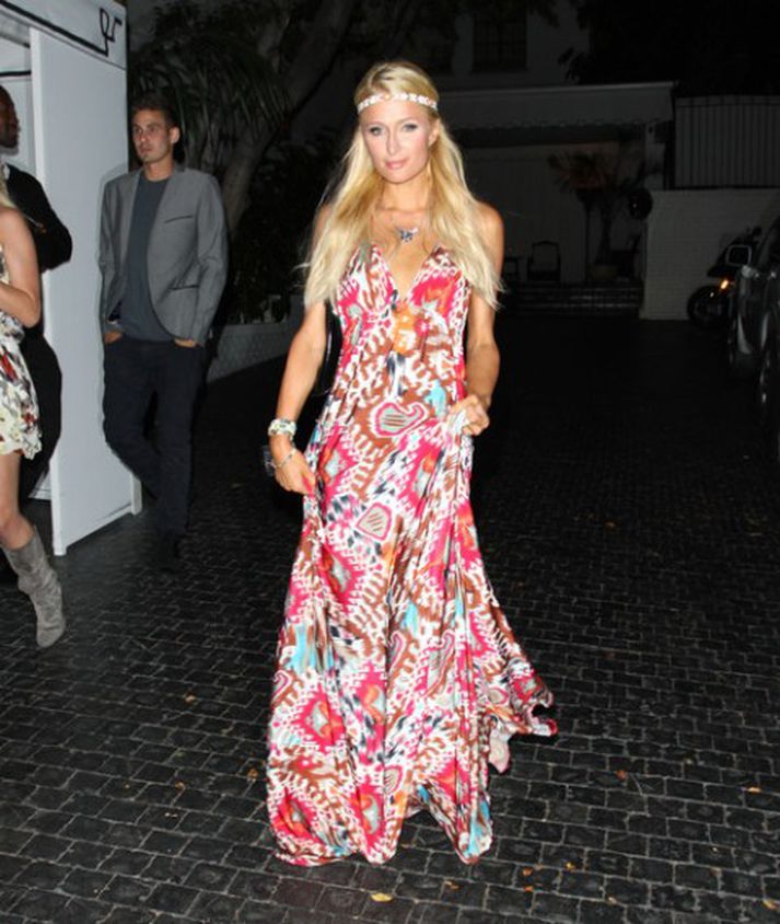 Sumarleg Paris Hilton á tjúttinu.