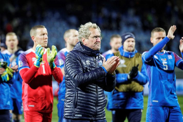 Strákarnir sóttu stigin þrjú sem voru í boði. Það var samkvæmt áætlun en ekki 1-1 jafntefli Frakka og Tyrkja í París.