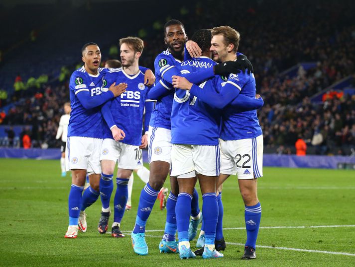 Leicester þarf líklega að hafa litlar áhyggjur af seinni leik liðsins gegn Randers í Sambandsdeildinni.