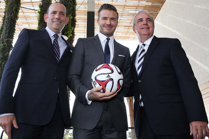 Don Garber, t.v., vill að Beckham fari að sýna að eitthvað sé að gerast.