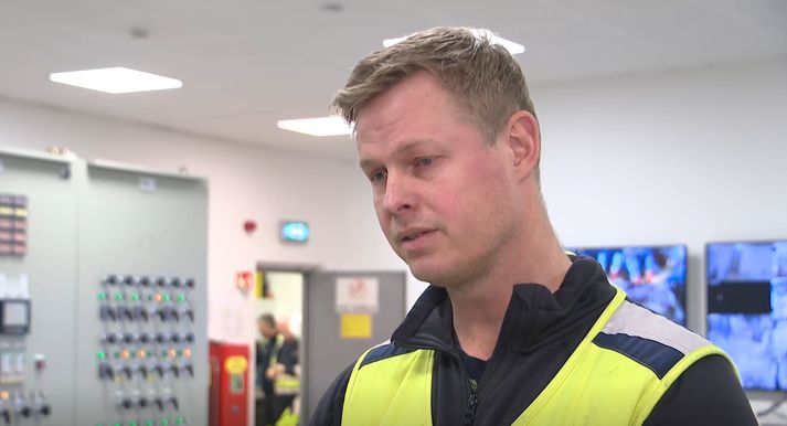 Páll Kristinsson, rekstrarstjóri í orkuveri HS Orku í Svartsengi. 