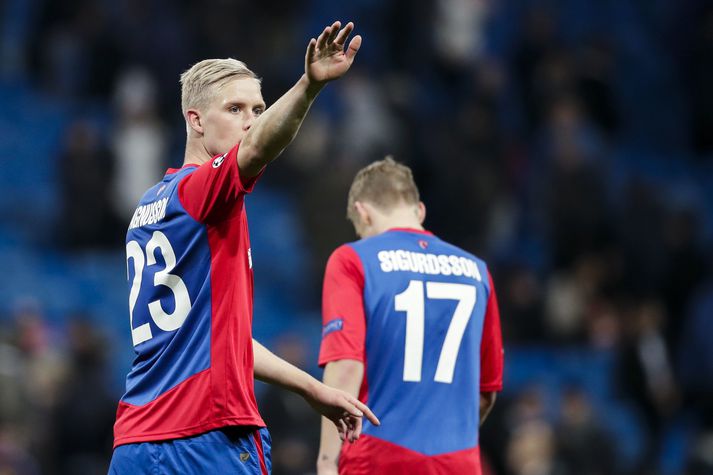 Íslenska tvíeykið var á sínum stað í byrjunarliði CSKA Moskvu í dag.