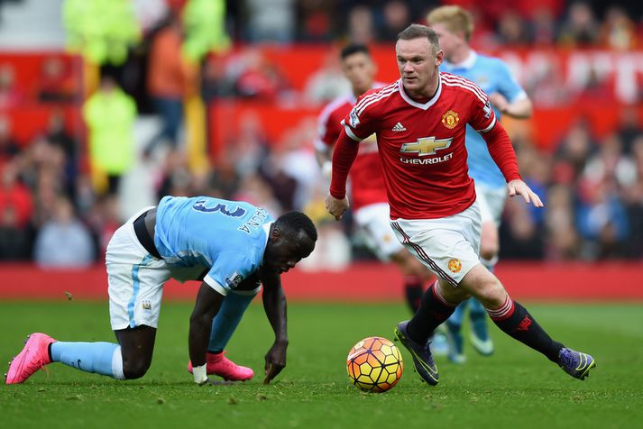 Wayne Rooney var ekki góður gegn Manchester City.