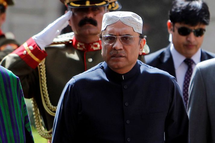 Asif Ali Zardari, forseti Pakistans.