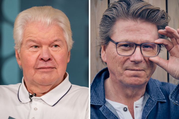 Ólafur Þ. Harðarson og Eiríkur Bergmann gerðu upp kosningabaráttuna í Sprengisandi. 