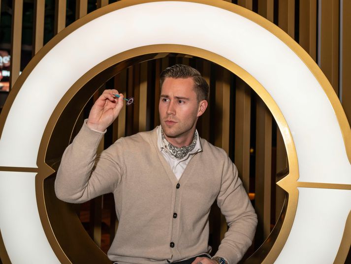 Mikael Harðarson, framkvæmdastjóri Oche Reykjavík.