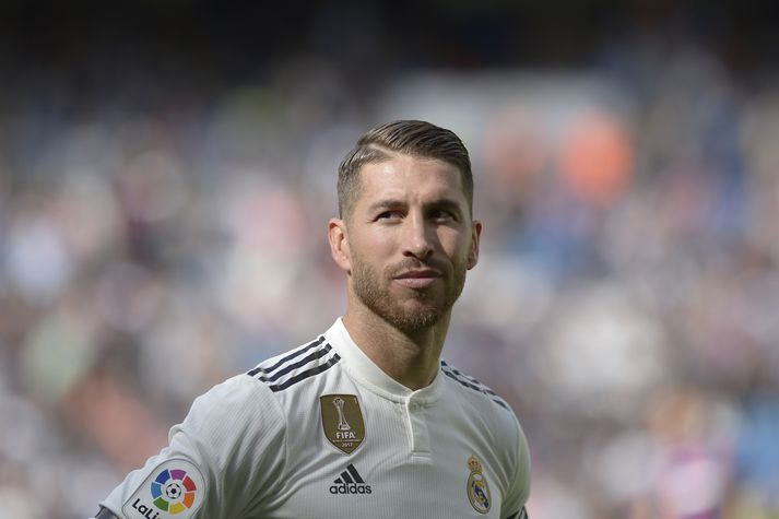 Sergio Ramos er fyrirliði Real