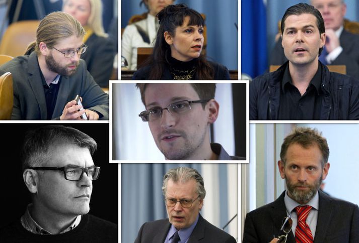 Þessir þingmenn vilja að Edward Snowden fái íslenskan ríkisborgararétt.