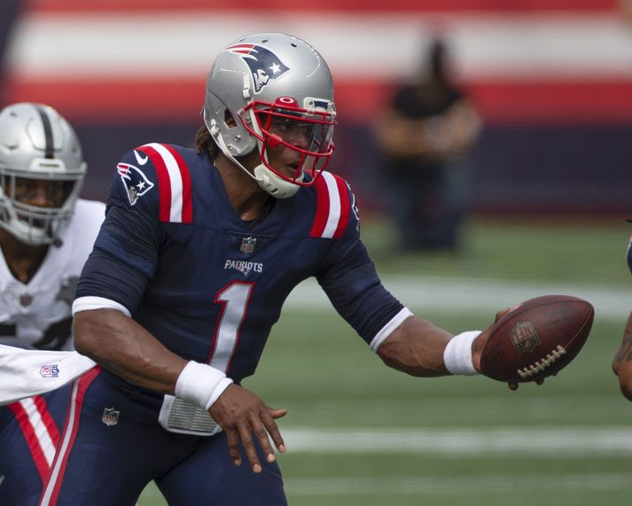 Cam Newton, leikstjórnandi New England Patriots, er með Covid-19.