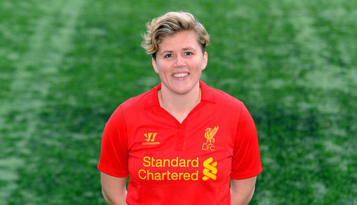 Katrín Ómarsdóttir hefur farið vel af stað með Liverpool.