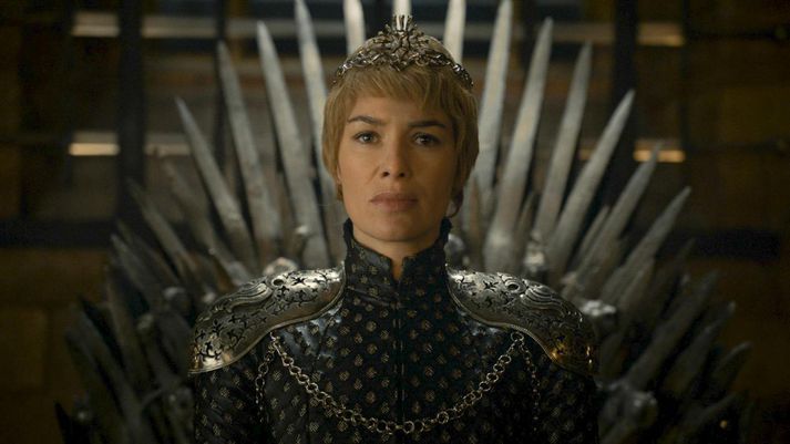 Lena Headey í hlutverki hinnar margslungnu Cersei Lannister.