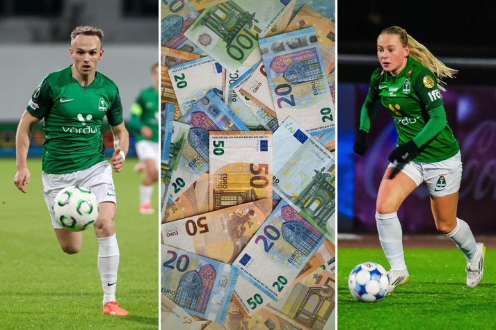 Bæði karla- og kvennalið Breiðabliks hafa náð góðum árangri í Evrópukeppnunum í ár og því fylgir fjárhagslegur ávinningur.