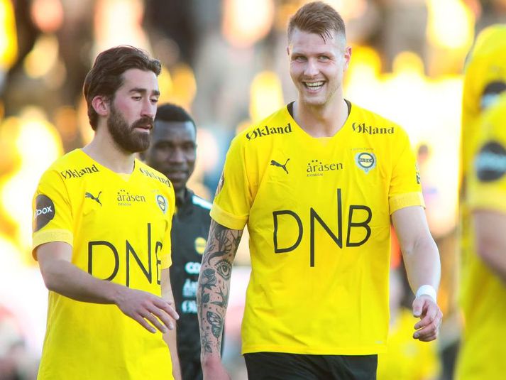Hólmbert Aron lagði upp mark fyrir markvörð Lilleström í uppbótartíma.