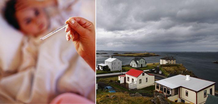 Flensan er að ná hámarki og íbúar Stykkishólms hafa ekki farið varhluta af veikindunum.