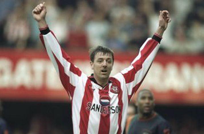 Le Tissier skoraði 55 mörk á tveimur tímabilum þegar hann lék sem miðjumaður hjá Southampton um miðjan síðasta áratug