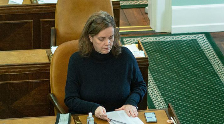 Minister zdrowia Svandís Svavarsdóttir