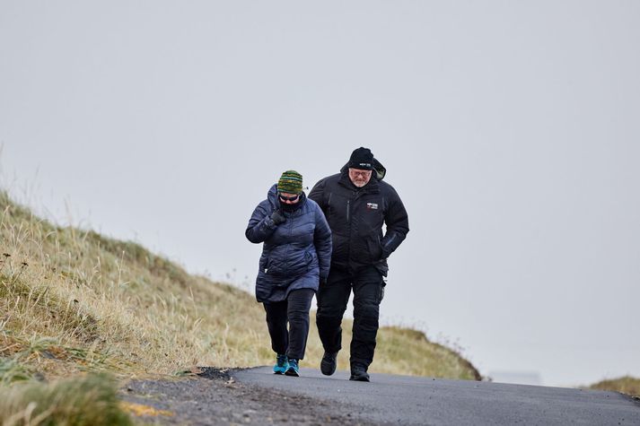 Hiti á landinu verður á bilinu eitt til sex stig. 