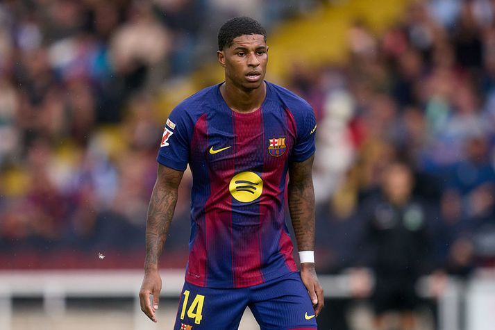 Rashford var á skotskónum.