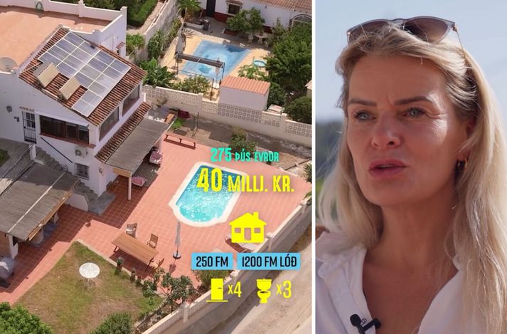 Rakel og Adrián hafa komið sér einstaklega vel yfir ytra. 